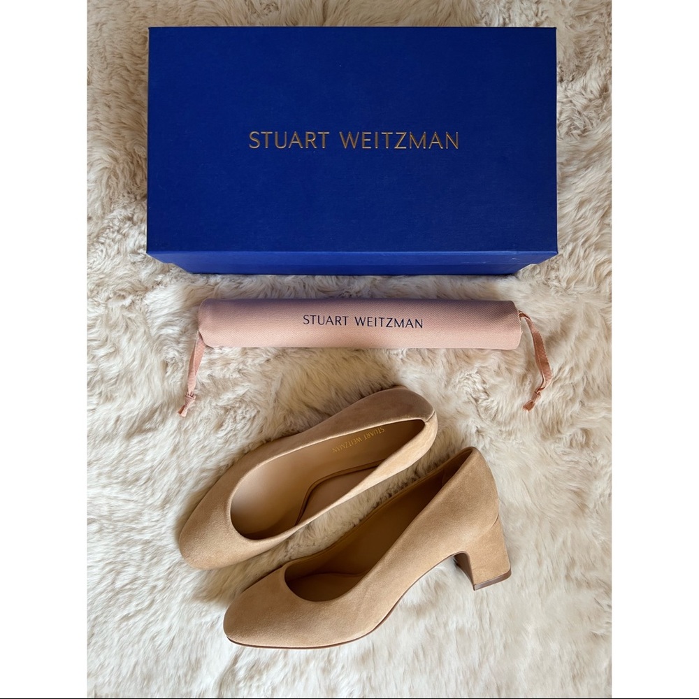 NWT Stuart Weitzman Adra Suede Pump